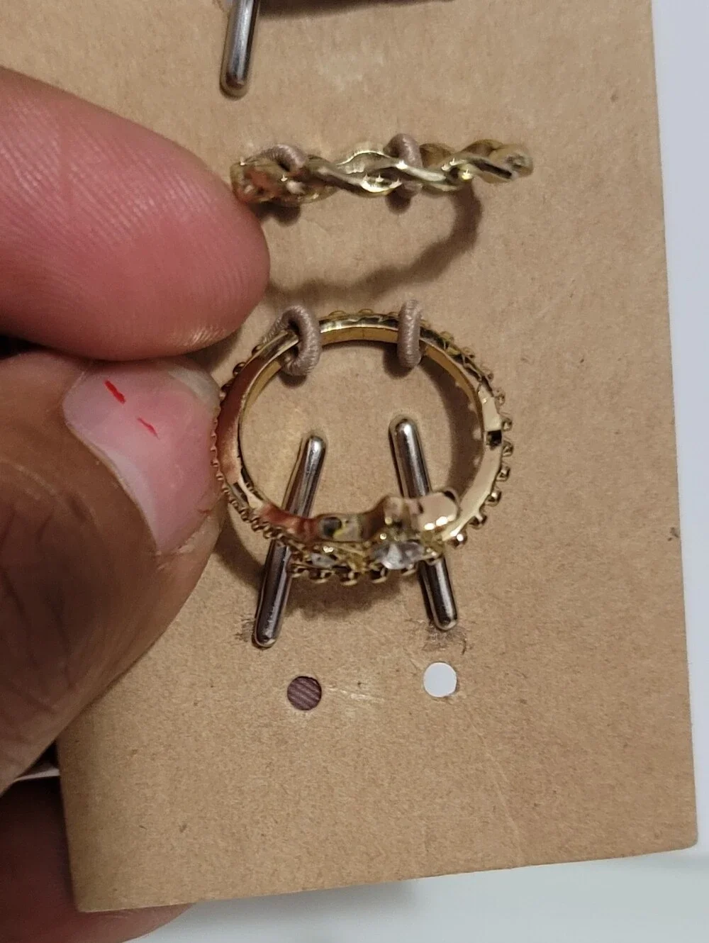 American Eagle Outfitters gold tone